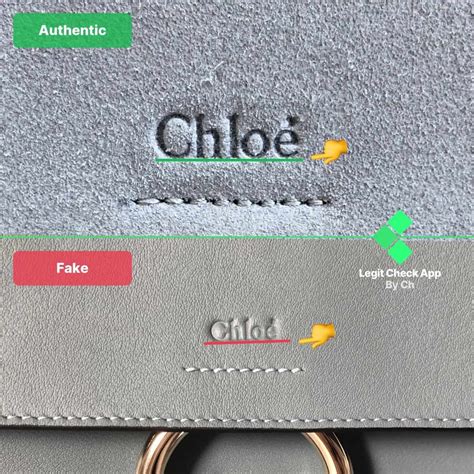 how to spot a fake chloe bag|real vs fake chloe bag.